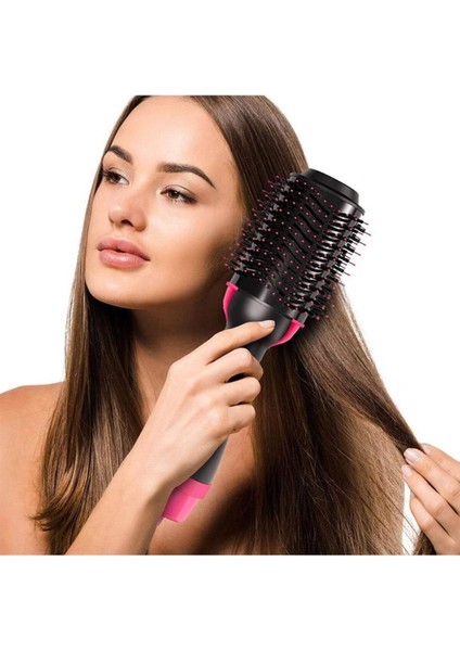 Günlük Kullanım: 1200W Çok Işlevli Saç Düzleştirici ve Fön Tarağı Siyah