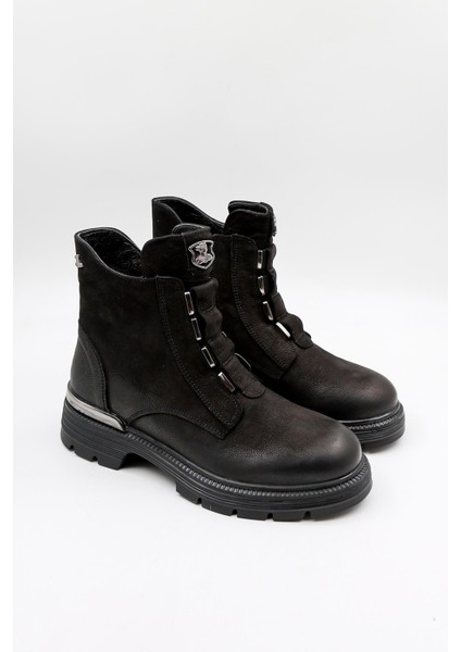 Kadın Hakiki Deri Bot 2353524K - Siyah - 36 fiyatları