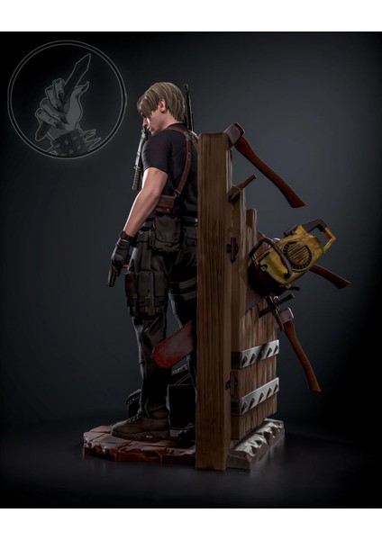 Resident Evil Leon Kennedy 30CM 3D Figür fiyatları