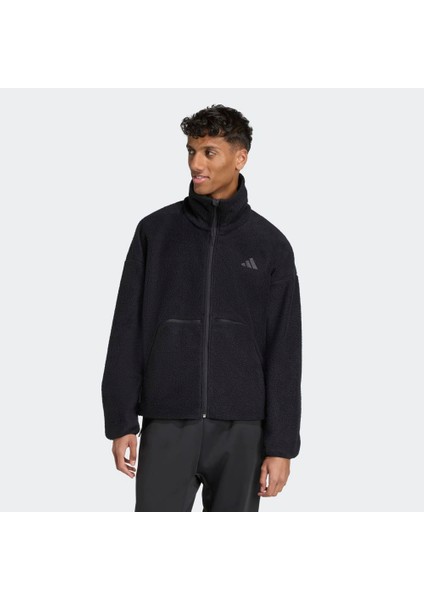 KB1197 M Ct Fleece Fz Erkek Eşofman Üstü