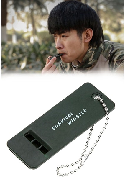 Buffer® Kamp Outdoor Yaşam Yüksek Sesli Acil Durum Survival Plastik Düdük