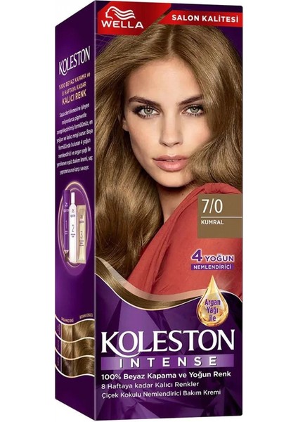 Koleston Intense Saç Boyası 7/0 Kumral - Salon Kalitesi fiyatları