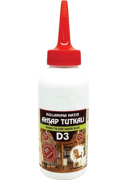 Ahşap Tutkalı Hazır 150 Gram Şeffaf D3 Mobilya Mdf Sunta Kumaş Kağıt Dıy Uygulamalarında Yapıştırıcı indirimleri