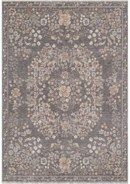 Frezia Floral Bambu Polyester Oturma Odası Salon Mutfak Halısı Eskitme Çiçekli Vintage Halı fiyatları