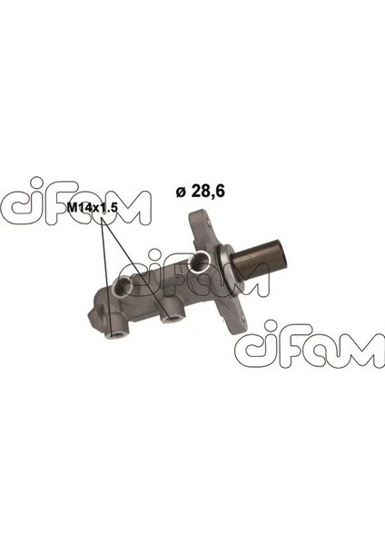 Fren Ana Merkez Transıt Custom 12> 2.2 Tdcı-2.0 Ecoblue 28.6mm