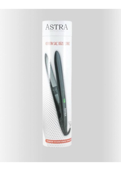 Siyah Keratin Saç Düzleştirici ile Parlak ve Pürüzsüz Saçlar