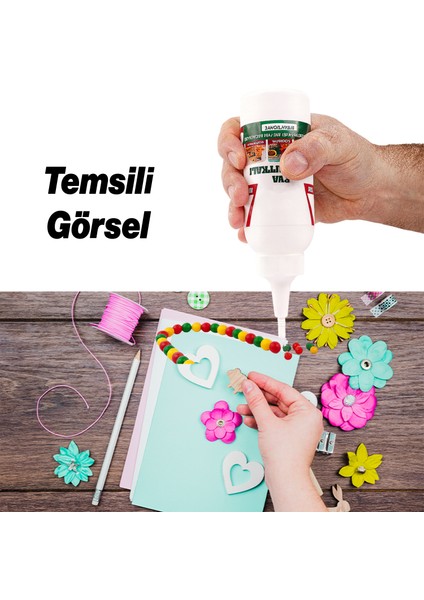 Hobi Tutkalı Hazır Pva 150 Gram Şeffaf Ahşap Karton Kumaş Kağıt Dıy Uygulama Maket Yapım Yapıştırıcı indirimleri