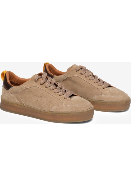 Kadın Vizon Hakiki Deri Sneaker Ayakkabı 5K2UA34443