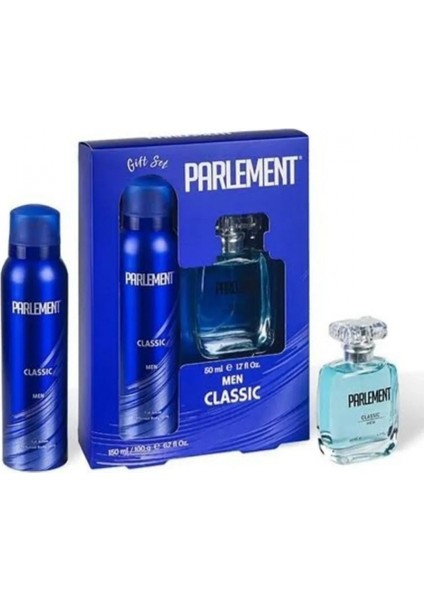 Parlement 50 ml Classic Erkek Parfüm + 150 ml Deodorant Seti