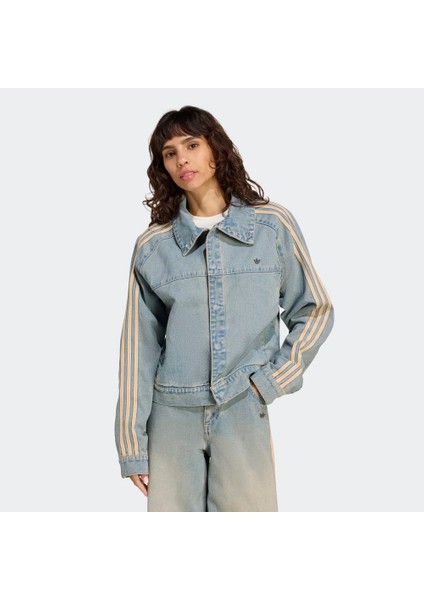 JY2872 P Ess Denım Jkt Kadın Eşofman Üstü