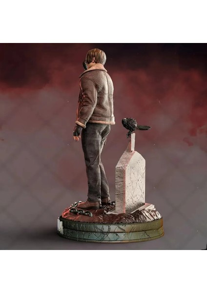 Resident Evil Leon Kennedy 3D Figür 30CM fiyatları
