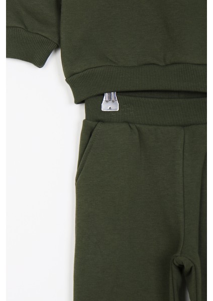 Erkek Çocuk La Nakışlı Şardonlu 2li Takım - 2305 indirimleri