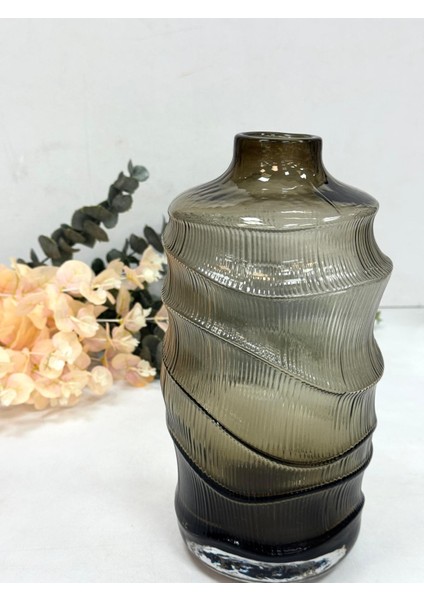 Cam Vazo Amber 28 cm