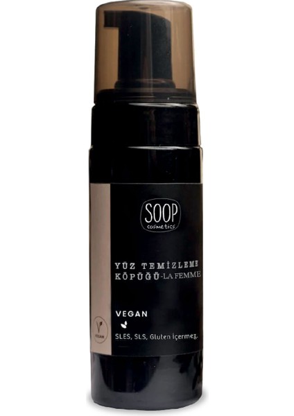 Cosmetics Yüz Temizleme Köpüğü Nemlendirici Etkili | Hindistan Cevizi Yağı |Hassas Ciltlere Uygun 150 ml