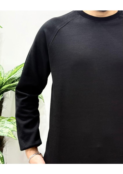 Erkek Doubleface Bisiklet Yaka Regular Kalıp Yüksek Kaliteli Kumaş Renk Solması Tüylenme Yapmaz modelleri