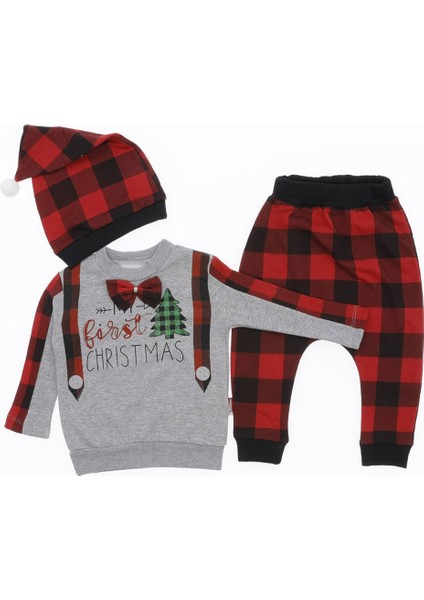 Noellik Takım Baskılı Kız Erkek Uygun modelleri