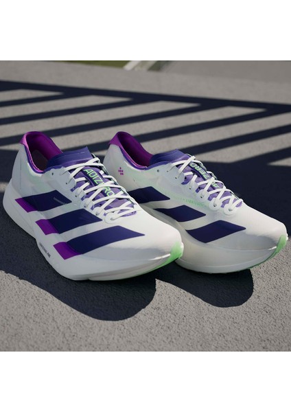 Adizero Adios Pro 4 Erkek Beyaz Koşu Ayakkabısı JR1656 fiyatları