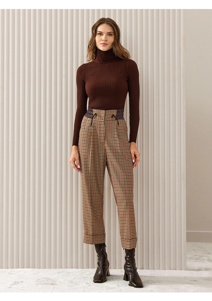 Balıkçı Yaka Fitilli Triko modelleri