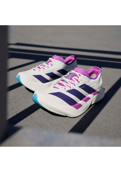 Adizero Adios Pro 4 Kadın Beyaz Koşu Ayakkabısı JP6397 fiyatları