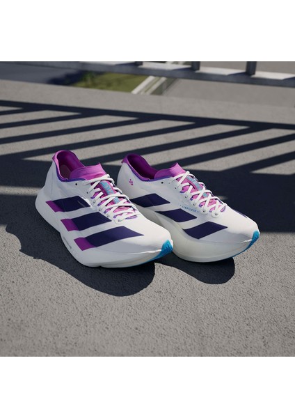 Adizero Adios Pro 4 Kadın Beyaz Koşu Ayakkabısı JP6397 modelleri