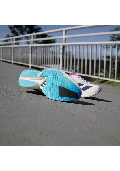 Adizero Adios Pro 4 Kadın Beyaz Koşu Ayakkabısı JP6397 fırsatları