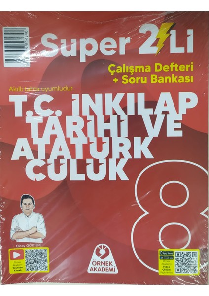 Örnek Akademi Inkılap Tarihi Süper Ikili Çalışma Defteri+Soru Bankası