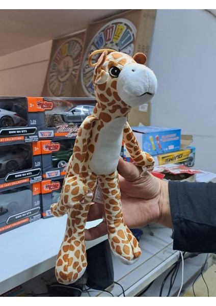 30 cm Asılabilir Elleri Vantuzlu Oyuncak Peluş Zürafa modelleri
