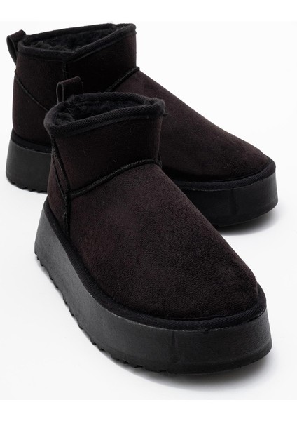 Yüksek Tabanlı Mini Bot Siyah