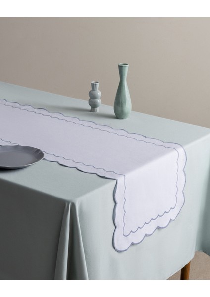 Orel Nakışlı Runner - Beyaz/pudra