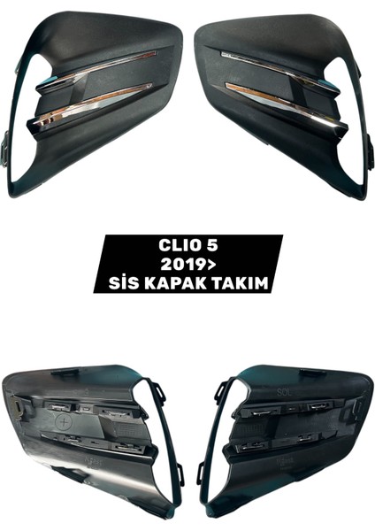 Clıo 5 Sis Kapağı Takım Nikelajlı Sissiz 2019> 263313919R