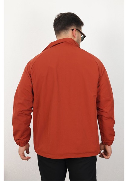 Erkek Relaxed Krinkıl Kumaş Baharlık & Yağmurluk Kiremit Ceket fırsatları