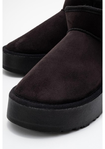 Yüksek Tabanlı Mini Bot Siyah modelleri