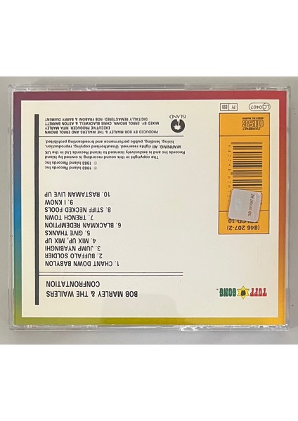 Bob Marley & The Wailers Confrontation CD (Orijinal Dönem Baskı Cd) fiyatları