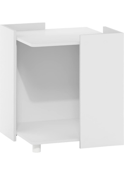 Milobox Komodin Çok Amaçlı Kedi Mobilyası Beyaz fırsatları