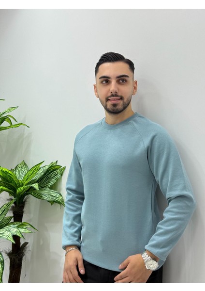 Erkek Doubleface Bisiklet Yaka Regular Kalıp Yüksek Kaliteli Kumaş Renk Solması Tüylenme Yapmaz fiyatları