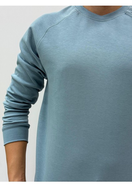 Erkek Doubleface Bisiklet Yaka Regular Kalıp Yüksek Kaliteli Kumaş Renk Solması Tüylenme Yapmaz modelleri