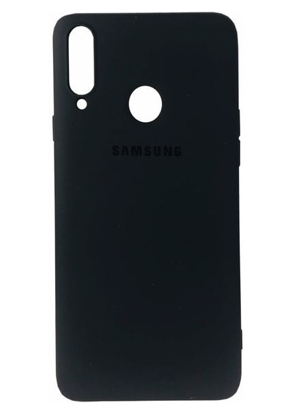 ESLIFETECH26AKSESUAR Samsung Galaxy A10S Uyumlu Rubber Silikon Kılıf-Siyah