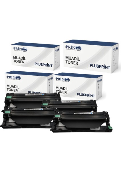 Brother TN-277/TN-273 Uyumlu Muadil Drum Ünitesi Seti Tüm Renkler