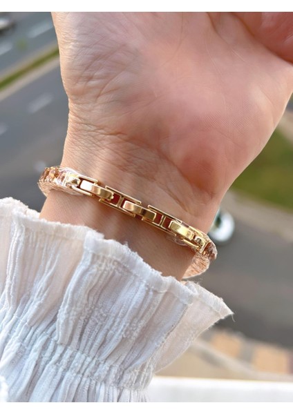 Çelik ve Taşlı Kordon Vintage Seri Küçük Kasa Özel Tasarım Kadın Kol Saati SP.8933.M5 modelleri