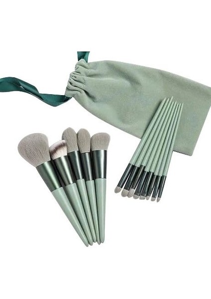 Keseli 13'lü Makyaj Fırça Seti Lüx Fırça Seti