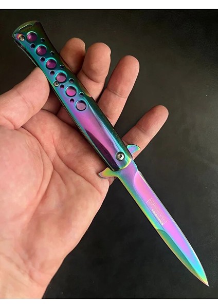 Kamp Çakısı 21 cm Gökkuşağı