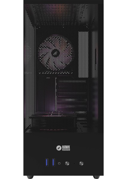 HC310 600W Rgb Mesh Micro Atx Mini Tower Siyah Gaming Oyuncu Kasa modelleri
