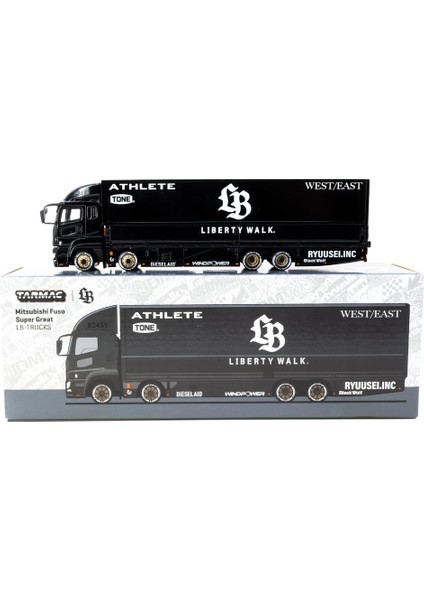 1/64 Mitsubishi Fuso Super Great Lb-Trucks Black - TRUCK64 fırsatları