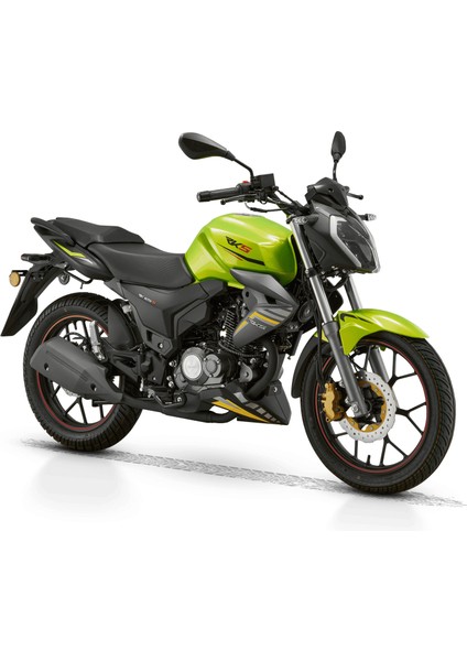 RK125-S Motosiklet Yeşil(Neon)