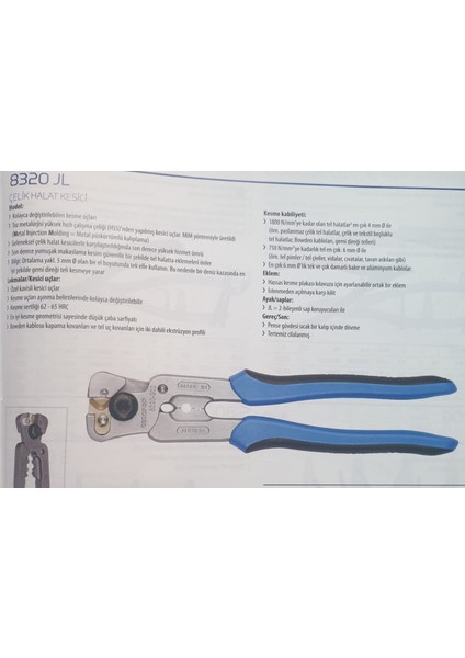 Çelik Halat Kesici fiyatları