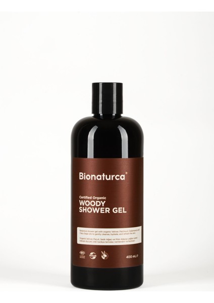 Organik Sertifikalı Orman Ferahlığı Duş Jeli 400 ml - Bionaturca