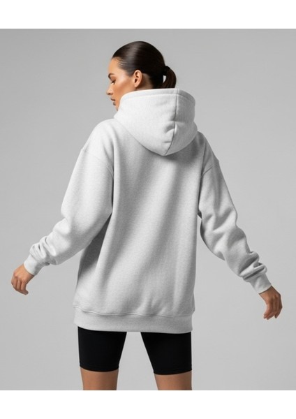 1990'S Tasarım Baskılı Siyah Oversize Unisex Kapüşonlu Sweatshirt Hoodie fiyatları