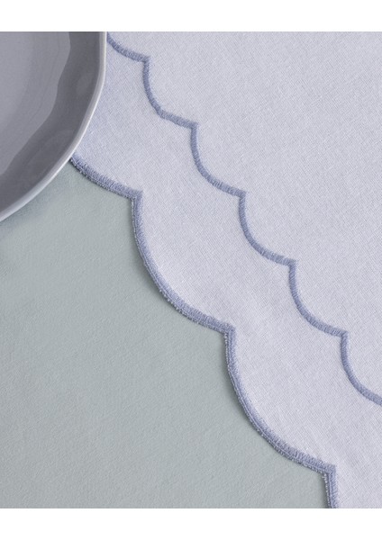 Orel Nakışlı Runner - Beyaz/mavi fırsatları