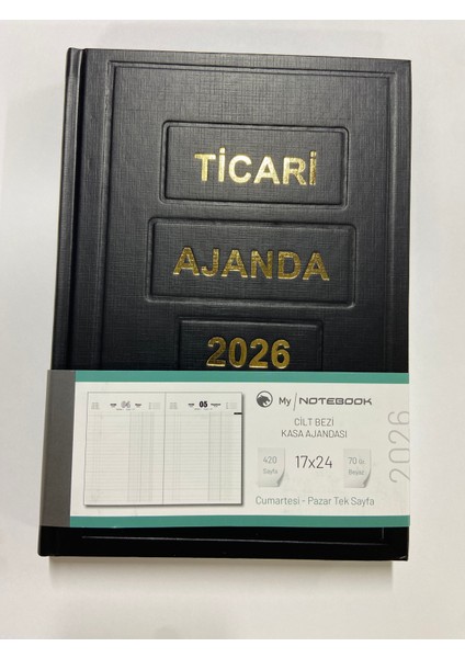Ticari Ajanda 17*25