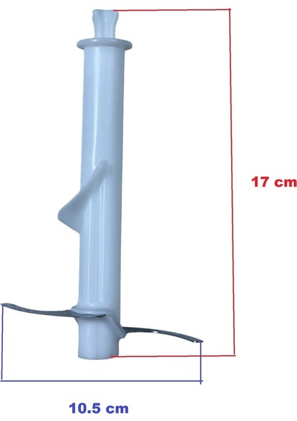 Multiquick3-5-7, 9 1250ML. Doğrayıcı Hazne Bıçağı
